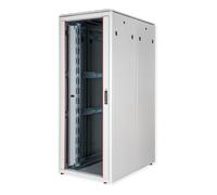 ROLINE Bastidor de Red 19 Pulgadas 42U, Armario Rack 800 x 1200 mm (B x P), Puerta Frontal de Cristal Gris, 600 kg Capacidad