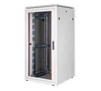 ROLINE Bastidor Rack de Red 19 Pulgadas (48.3 cm) 32U 800x800 mm Gris, Máx. 600 kg, Puerta de Vidrio, Patas Ajustables, IP20, Código 26.21.0058