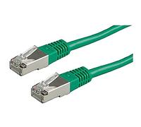 Roline Cable de conexión Cat.5e (Clase D) S/FTP, Verde, 1 m