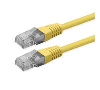 Roline Cable de conexión Cat.6 (Clase E), UTP, PoE, Amarillo, 5 m