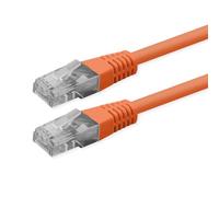 Roline Cable de conexión Cat.6 (Clase E), UTP, PoE, Naranja, 5 m
