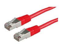 Roline Cable de conexión FTP Prep, Cat.5E, de Color Rojo, 20,0 m