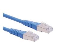 Roline cable de conexión s/ftp-(pimf-) cat. 6, azul, 0,3m