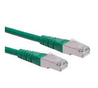 Roline cable de conexión s/ftp-(pimf-) cat. 6, verde, 0,3m