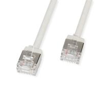 Roline Cable de conexión U/FTP DataCenter Cat.6A (Clase EA), LSOH, delgado, conector extra corto, gris, 5 m