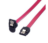 Roline Cable de disco duro Int. SATA 6.0 Gbit/s con cierre a presión, en ángulo, 1 m