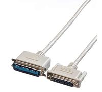 Roline Cable de Impresora Paralelo DB25 ST - Centr.36 ST, Gris, 6 m