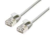 ROLINE Cable de interconexión U/FTP DataCenter Cat.6A (Clase EA), LSOH, Delgado, Gris, 3 m