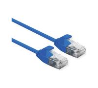 ROLINE Cable de Red Patch Cat.6A UTP Class EA LSOH Slim Azul 0.5 m - Código 21.15.3942