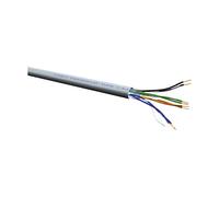 ROLINE Cable de Red UTP Cat6, AWG 23, Conductor Sólido Clase E, 300 Metros, Color Gris - Producto Original de Fábrica
