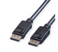Roline cable displayport, dp-dp, v1.2, st - st, tpe, negro, 3 m