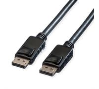Roline cable displayport, dp-dp, v1.2, st - st, tpe, negro, 5 m
