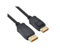 Roline cable displayport, v2.1, 10k, dp st - st, negro, 1 m