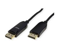 ROLINE Cable DisplayPort v2.1 (AOC), 10K@60Hz, 54 Gbit/s, UHBR13.5, ST/ST, 50 m