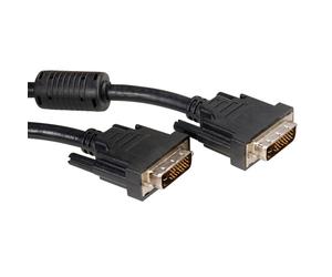 Roline cable dvi dvi-d 24 + 1 polo. conector 3.00 m negro 11.04.5535 a