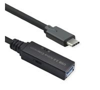Roline Cable repetidor activo USB 3.2 Gen 1, Tipo A - C, negro, 10 m