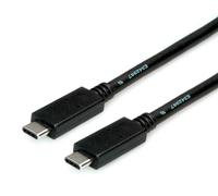 ROLINE Cable USB 3.2 Gen 2, con PD 20V5A, Emark, C-C, ST/ST, Negro, 2 m