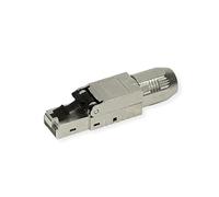 ROLINE Conector RJ-45 acoplable en Campo Cat.6A (Clase EA), STP, Plata