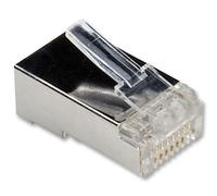 ROLINE Conector RJ45 Blindado Cat6 8P8C, Pack de 10