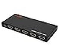 Roline conmutador hdmi 4k, cuádruple, con mando a distancia