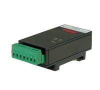 Roline converter rs232 to rs422/485, with isolation, for din rail negr