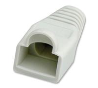 ROLINE Cubierta de Alivio de Tensión RJ45, PVC Gris, Paquete de 10