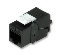ROLINE Enchufe Keystone RJ45 Cat6a UTP, Terminación IDC/IDT