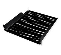 ROLINE Estante de 19 Pulgadas, 2 HE, 550 T, Capacidad de Carga de 25 kg, Negro