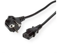 Roline green 19.44.1000 cable de transmisión negro 0,8 m cee7/7 iec c