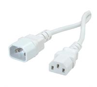 Roline green 19.44.1017 cable de transmisión blanco 3 m iec c14 iec c