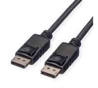 Roline green cable displayport, dp st - st, negro, 1 m