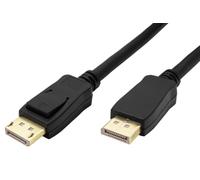 ROLINE GREEN Cable DisplayPort v2.1, 16K a 60 Hz, 80 Gbit/s, UHBR20, DP ST - ST, Negro, 2 m
