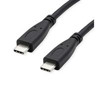 ROLINE GREEN Cable USB3.2Gen2, PD 20V5AT Tipo C-C, ST/ST, 0,5m