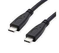 ROLINE GREEN Cable USB3.2Gen2, PD 20V5AT Tipo C-C, ST/ST, 1m