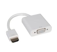 ROLINE Cable Adaptador (Conector HDMI a Toma de conexión VGA, 0,15 m)