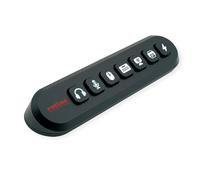 ROLINE Hub USB 3.2 Gen 1, 7 Puertos, Botones Intercambiables, Cable de conexión Tipo A