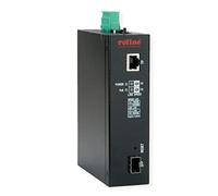Roline Industrial Converter Gigabit Ethernet - Fibra de Doble Velocidad 100/1000, con función PoE
