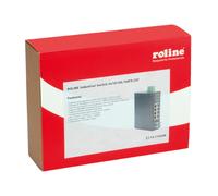 ROLINE Industrial Switch, 6X RJ-45, 2X ST, unmanaged - Switch de Red (6X RJ-45, 2X ST, unmanaged, Bidireccional Completo (Full Duplex))