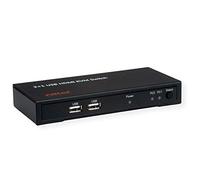 ROLINE - Interruptor Conmutador KVM (HDMI 4K, USB, 1 Usuario, 2 Unidades)
