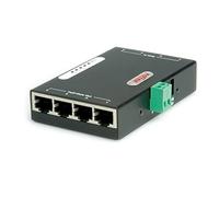 ROLINE Inyector Gigabit Ethernet PoE 21131198, 4 puertos