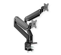 ROLINE 17031117 - Soporte para monitor, 2 pantallas, 526 mm, montaje en mesa