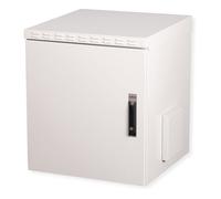 ROLINE Rack de Pared 12U IP55 600x600x713 mm Bastidor Armario 19 Pulgadas Acero Gris Exterior 26.21.0087
