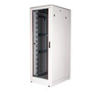 ROLINE Rack Pro 42 HE, Armario de Red de 19 Pulgadas 42U, Dimensiones 800x1000 mm BxT, Color Gris, Con Puerta de Cristal Templado