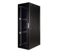ROLINE Rack Servidor 19" Pro, 42U, Puertas Plexiglas Negro, Dimensiones 600x1000 mm (BxT), Gabinete para Centros de Datos