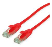 ROLINE RM Cable de conexión Cat.6A UTP, Rojo, 10 m