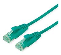 ROLINE RM Cable de conexión Cat.6A UTP, Verde, 10 m