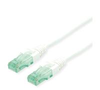ROLINE RM Cable de conexión Cat.6A UTP, Blanco, 10 m