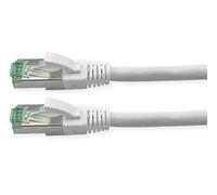 ROLINE RM Patchkabel Kat.6A S/FTP (PiMF), weiß, 10 m