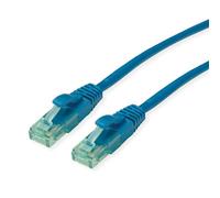 ROLINE RM Cable de conexión Cat.6A UTP, Azul, 7,5 m