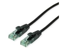 ROLINE RM Cable de conexión Cat.6A UTP, Negro, 7,5 m